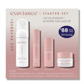 Exuviance Age Reverse+ Anti-Aging Skin Care Set | Mini Starter Kit for Wrinkles & Fine Lines - 4 Ct