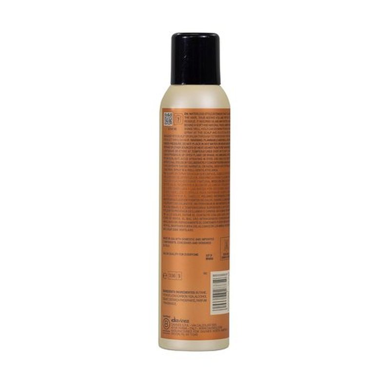 Davines Invisible Dry Shampoo - Residue-Free Cleansing & Volumizing Formula | Vanilla & Grapefruit Scent