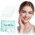 KOSOBO Face Neck Tape Lifting Invisible,Face Lift Tape, Instant Facelift Tape,Makeup V-Edge Face Patches,Necks Less Strip for Women Turkey Neck,Jowl,Eye,Loose Skin,Wrinkle,Double Chin