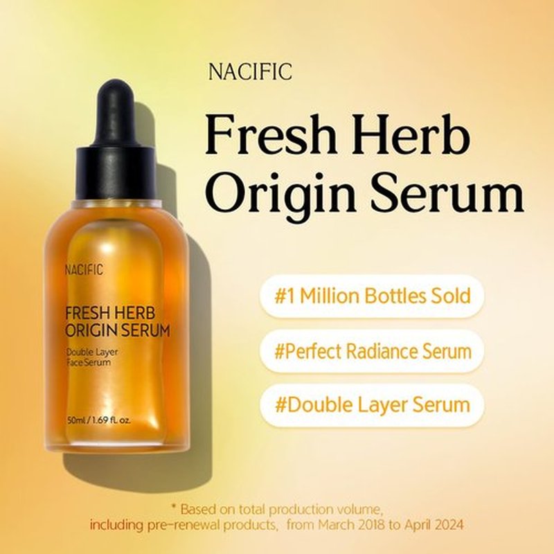 NACIFIC Fresh Herb Origin Triple Set - Moisturizing Toner, Serum & Cream with 82% Pot Marigold Water | 150ml, 50ml Each