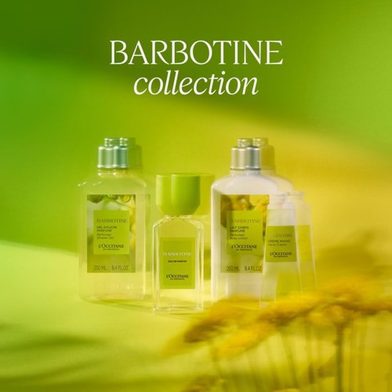 L'OCCITANE Barbotine Hand Cream 30ml | Nourishes Very Dry Hands, Protects Skin, With 20% Organic Shea Butter