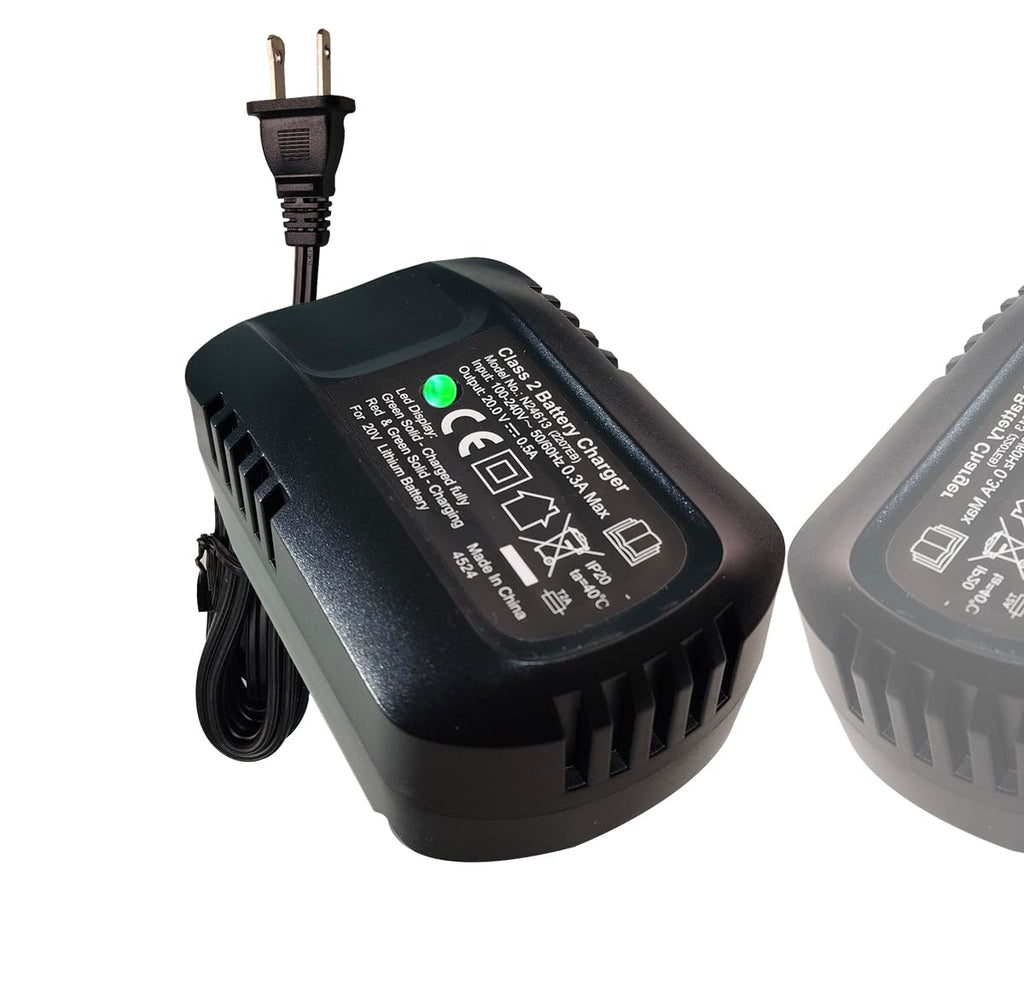 20v Max for Avid Power 20V Lithium Battery Charger to Charge Avid 20V Battery AP30B-H Compatible with Impact Wrench ACIW326, ACIW326-B（not for 3A Battery ）
