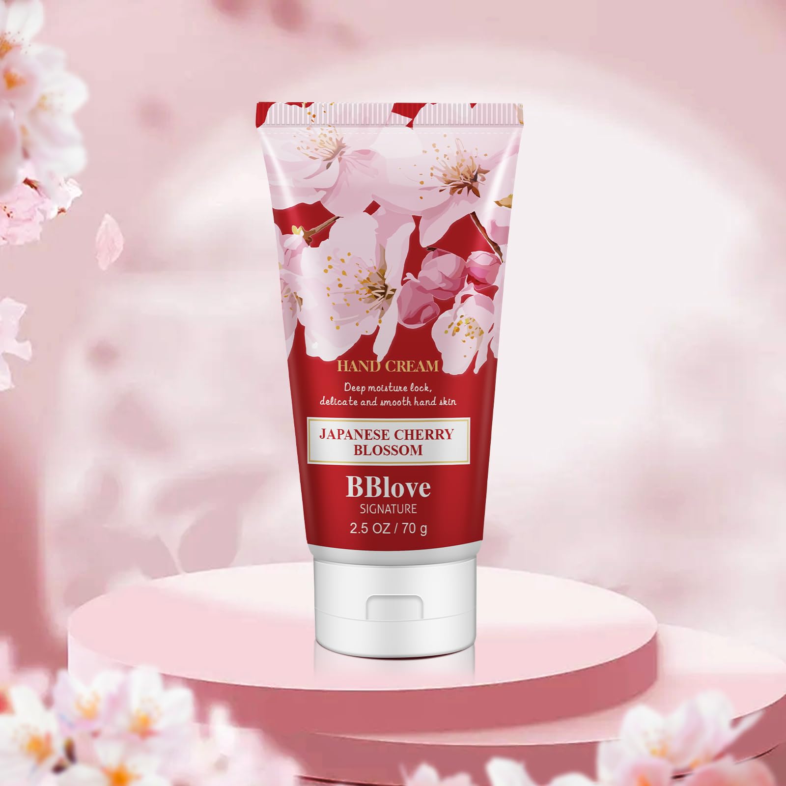 Vital Luxury Hand & Body Cream Gift Set, Hand Lotion Set Deeply Moisturizing for Rough Hands, Best Gift Ideas for Women,Travel Size, Japanese Cherry Blossom