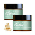 2PCS Grass Fed Beef Tallow with Frankincense Oil and Castor oil, Organic Beef Tallow Moisturizer for Skin, Organic Beef Tallow and Manuka Honey Balm for Face, Body
