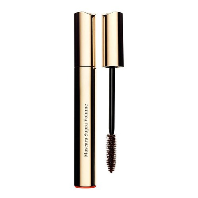 Clarins Supra Volume Mascara - Award-Winning Volumizing & Lengthening Formula | Clump-Free, Long-Wearing | 0.2 Ounces