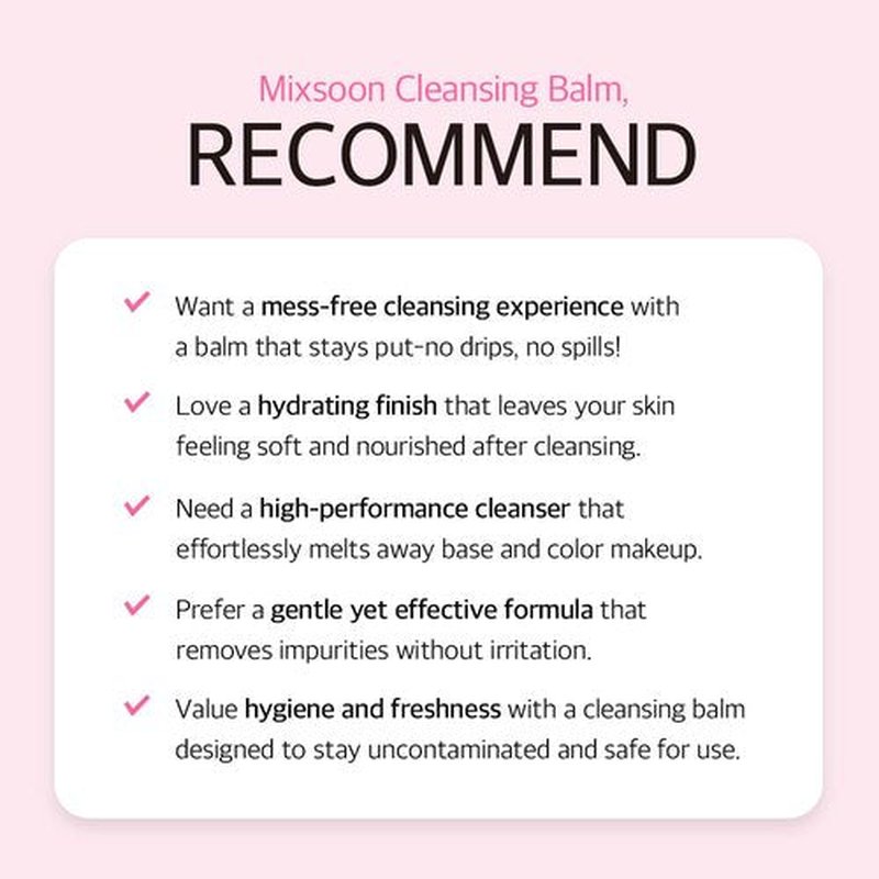 mixsoon Collagen Cleansing Balm - Soft Melting Lightweight Grinding Balm, Hydrating Makeup Remover 50ml / 1.69 fl.oz. Korean Glass Skin Care
