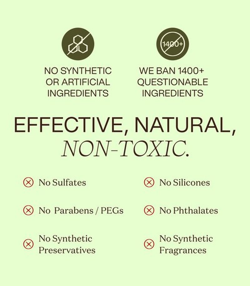 Ingreendients Non Toxic Vegan Volumizing Shampoo with Organic Ingredients For Fine Hair - Strengthening Barley Protein and Chia Seeds, Color Safe, Paraben & Gluten Free, Silicone & Sulfate Free
