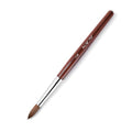 KADS Kolinsky Sable Pen Red Wood Acrylic Brush for Nail Art Nail Art Manicure Tool Acrylic Nail Brushes-12#