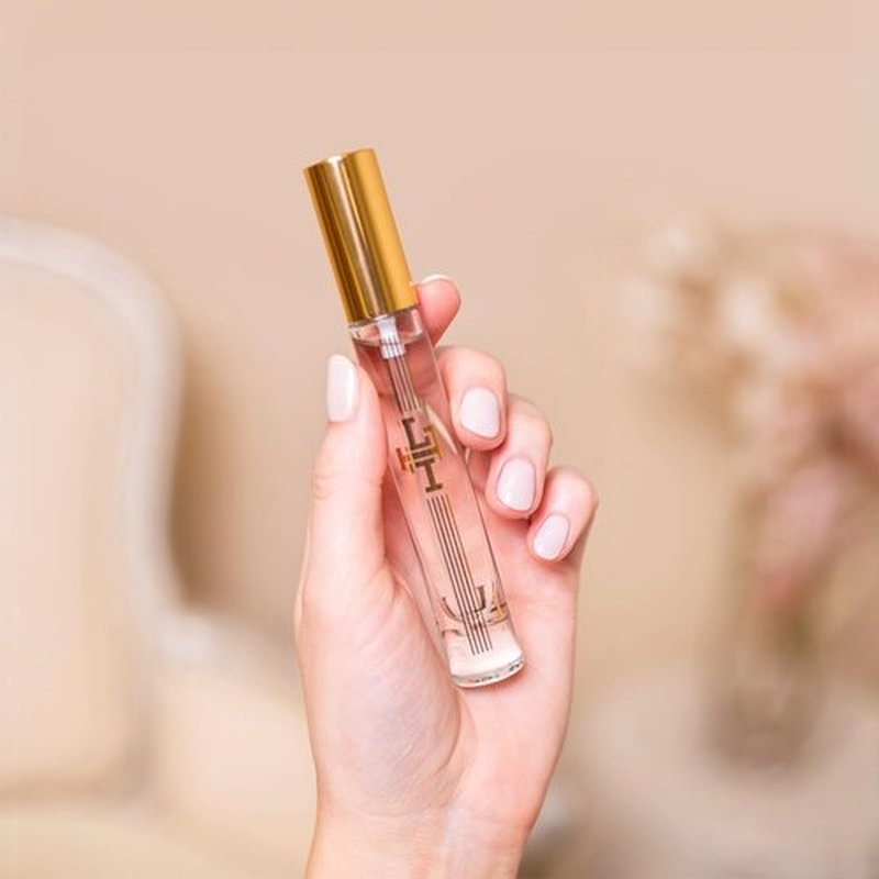 LOLLIA Elegance Eau de Parfum - Captivating White Amber & Mirabelle | Travel Size 0.28 fl. oz.