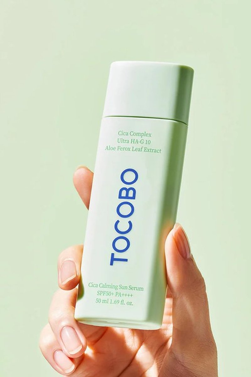 TOCOBO: CICA CALMING SUN SERUM SPF50+ PA+++