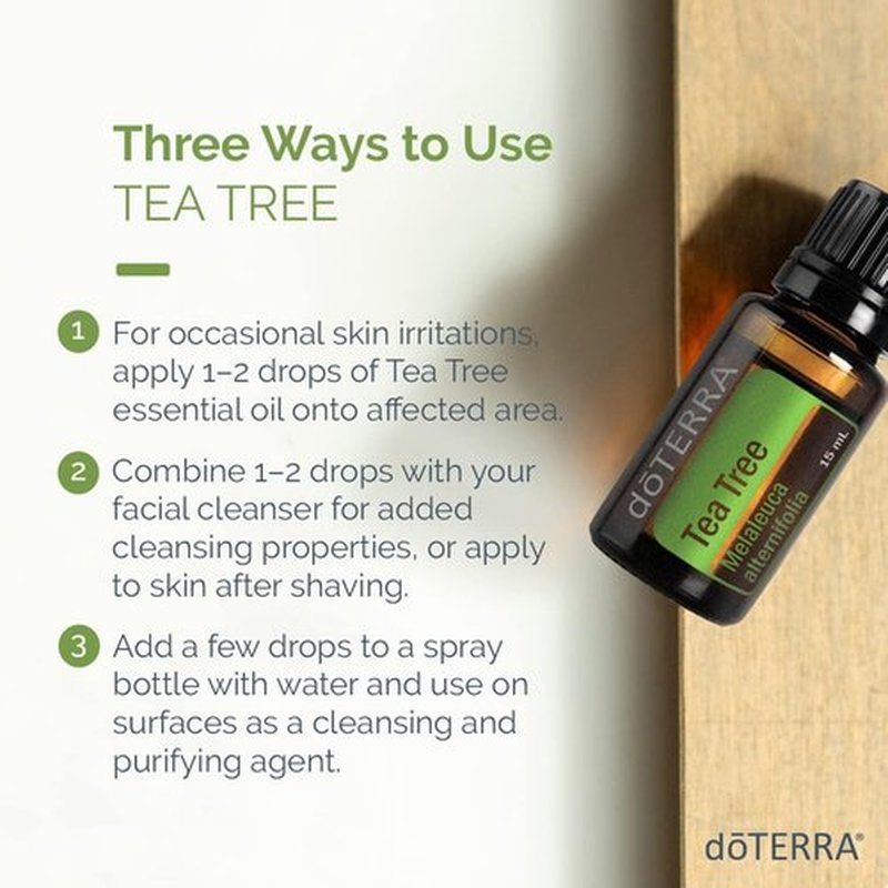 doTERRA Melaleuca Essential Oil - 15 ml | Therapeutic Grade, 2-Pack for Natural Wellness