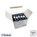 Dukal DawnMist Twin-Blade Disposable Razor, Blue Handle – Bulk Pack of 100, Precision Shave for Smooth & Comfortable Grooming