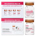 BEAUDIANI Sil Melt-In Hyaluronic Acid Serum & Ampoule Kit, 2 Session Intensive Hydration Program Korean Skincare Melt-In Hyaluronic Thread Serum