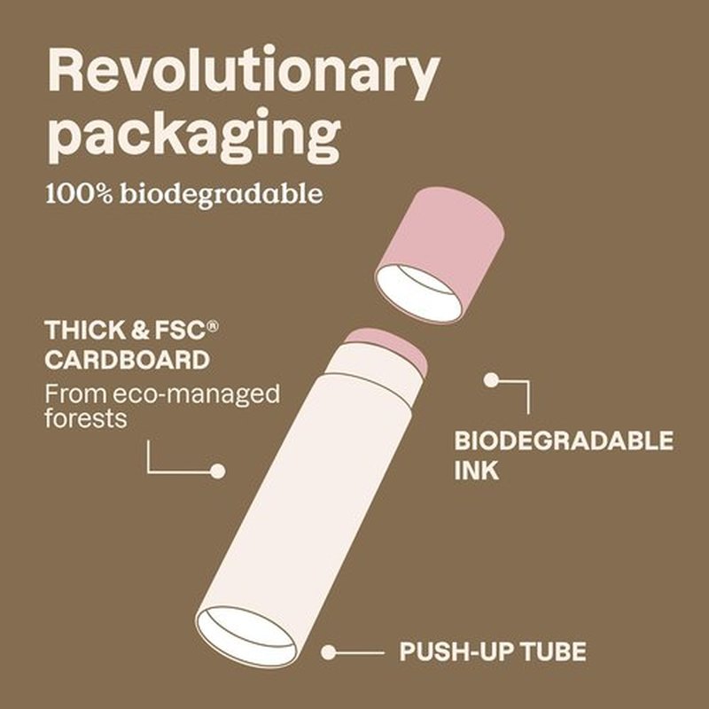 ATTITUDE Oceanly Highlighter Stick - Lightweight, Titanium Dioxide-Free, Vegan & Cruelty-Free | Golden Rose, 0.3 Ounces