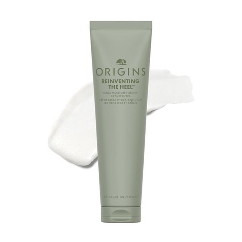 Origins Reinventing The Heel Foot Cream - Soothes Dry, Cracked Feet With Shea Butter & Jojoba Oil | 5 Fl Oz