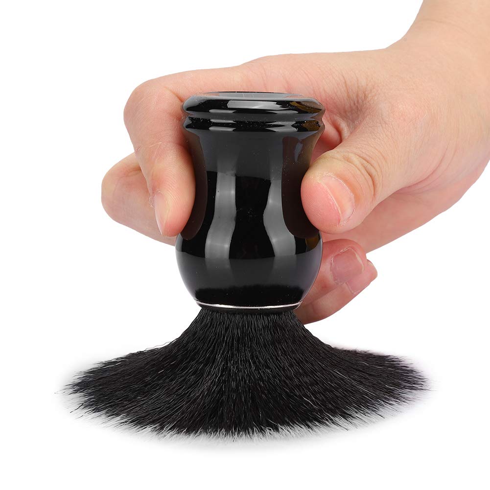 Men's Shaving Brush Set, 3 in 1 Kit with Hair Shaving Brush Soap Bowl Acrylic Holder Stand Home Barber Gift