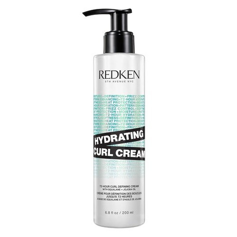 Redken Hydrating Curl Cream - 72-Hour Curl Definition & Heat Protection Up to 450°F | Hydrates & Reduces Frizz
