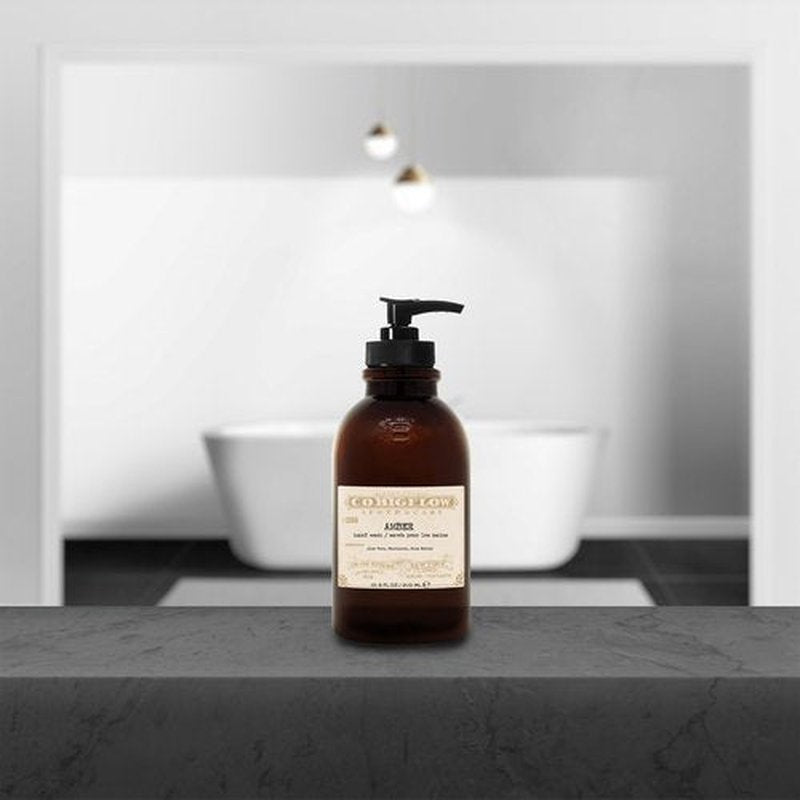 C.O. Bigelow Iconic Collection Amber Hand Wash, Scented Hand Soap with Aloe Vera and Shea Butter, 10.5 fl oz