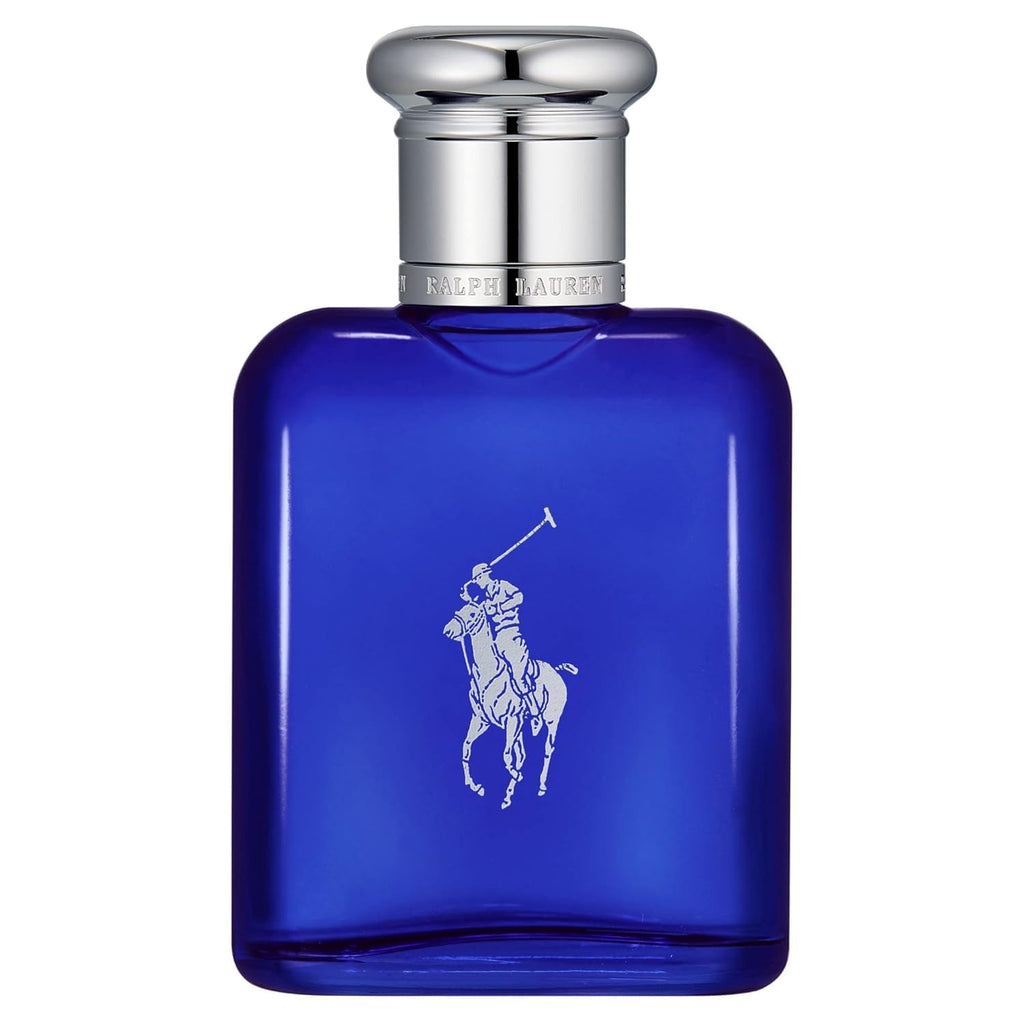RALPH LAUREN FRAGRANCES Polo Blue - Eau de Toilette - Men's Cologne - Aquatic & Fresh - With Citrus, Sage, and Suede - Medium Intensity - 2.5 Fl Oz