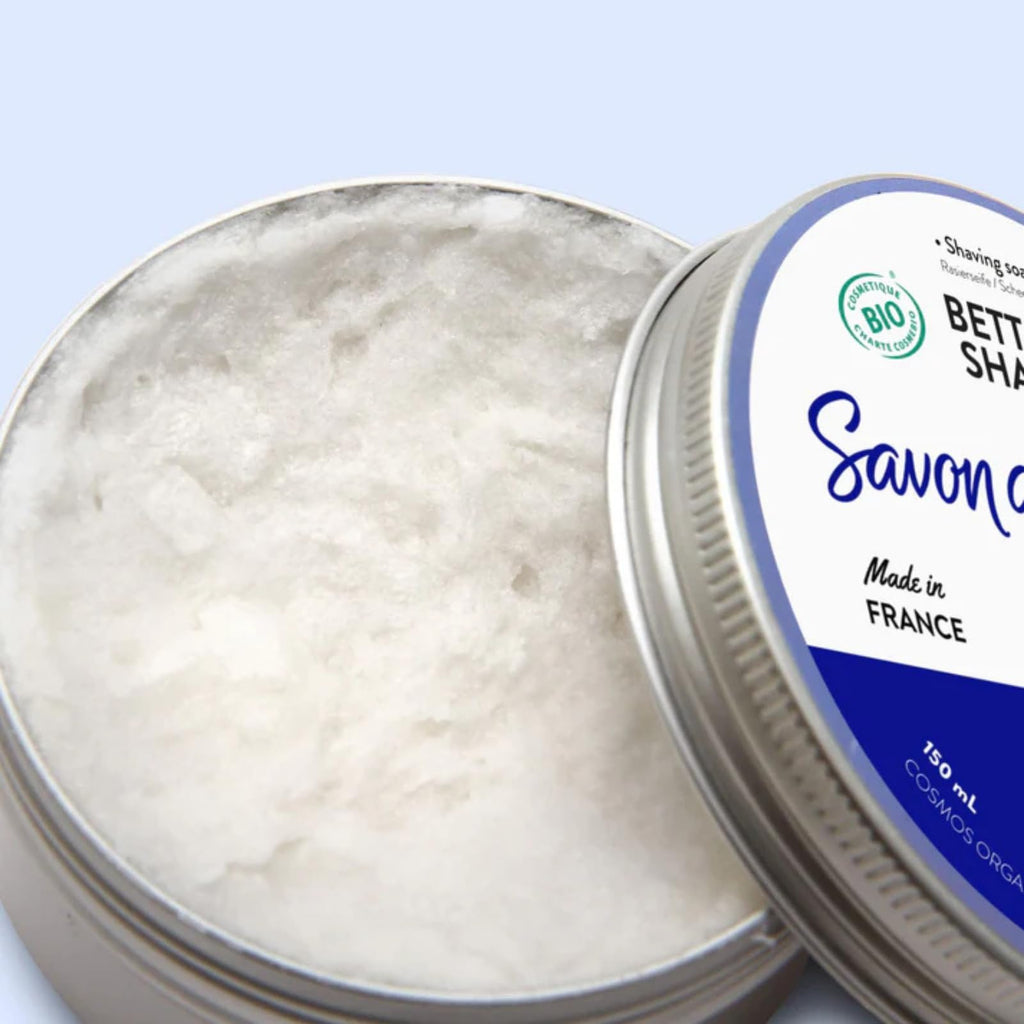 Monsieur Barbier Better Shave Shaving Soap Puck | Vegan Luxury Dense, Rich & Creamy Lather Smooth Glide Traditional Wet Shave Cream Soap with Dense Lather, Grooming Routine Gifts Made in France 150ml