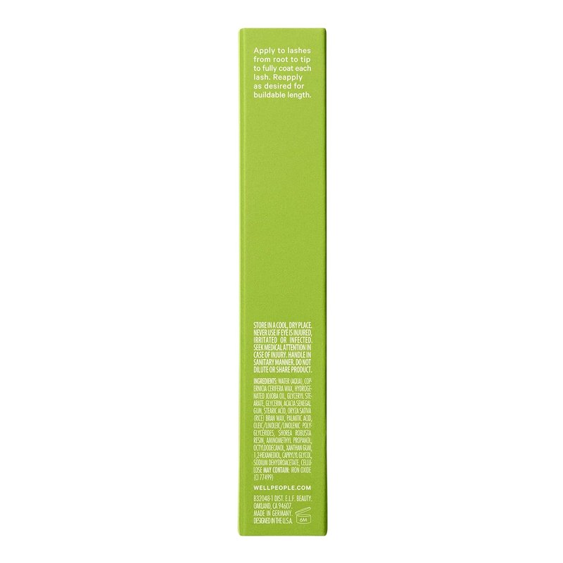 Well People Expressionist Lengthening Mascara - Nourished, Long-Lasting Lashes | Vegan & Cruelty-Free, Black