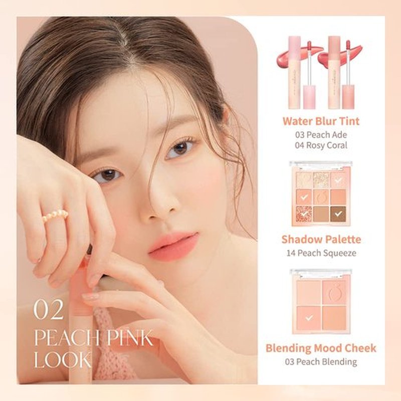 dasique Water Blur Tint #03 Peach Ade I Vegan, Cruelty-free I Non-sticky, Non-greasy, Watery Formula Transforming Into a Silky Finish