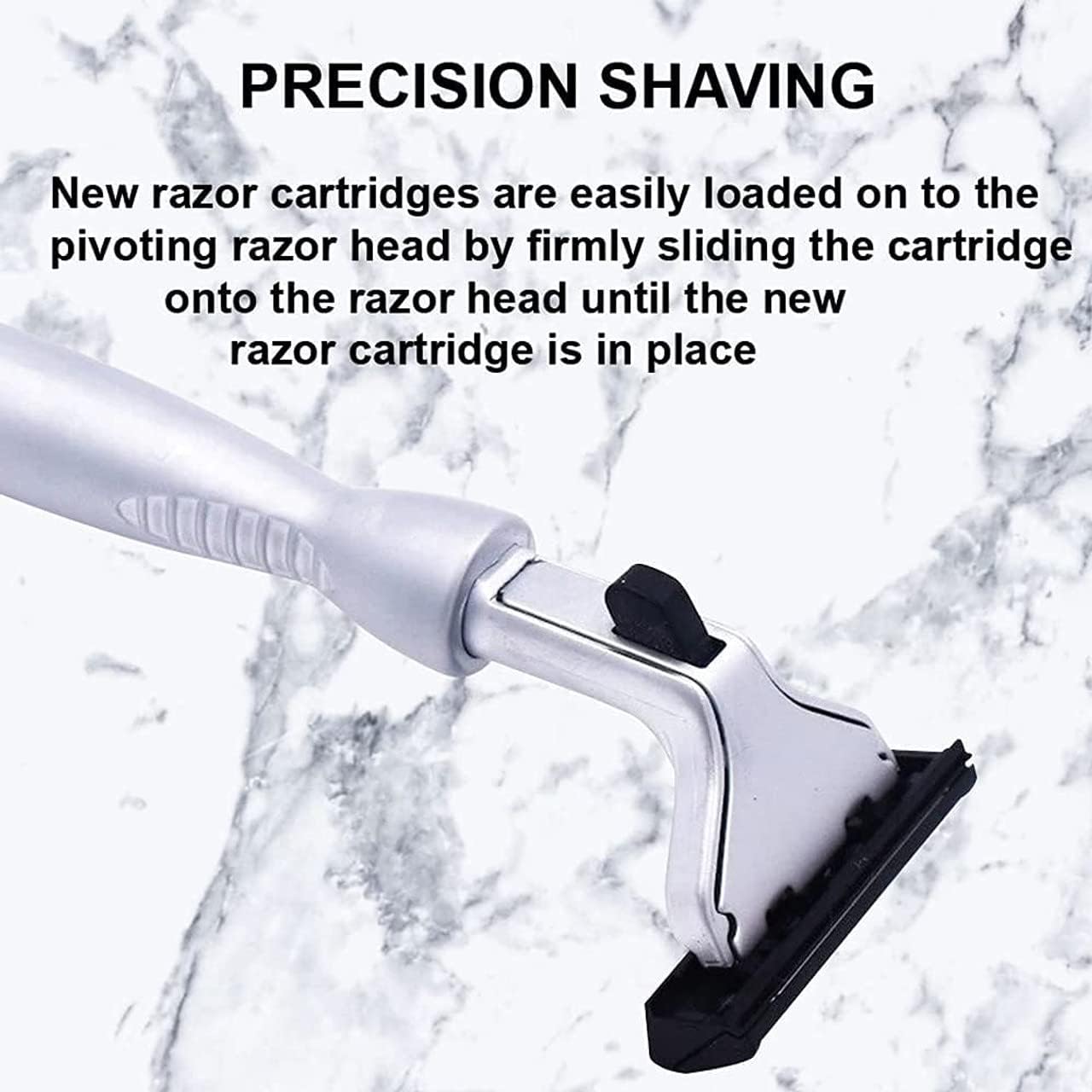 Taconic Heavyweight Atra-Compatible Pivot Razor with 10 Cartridges