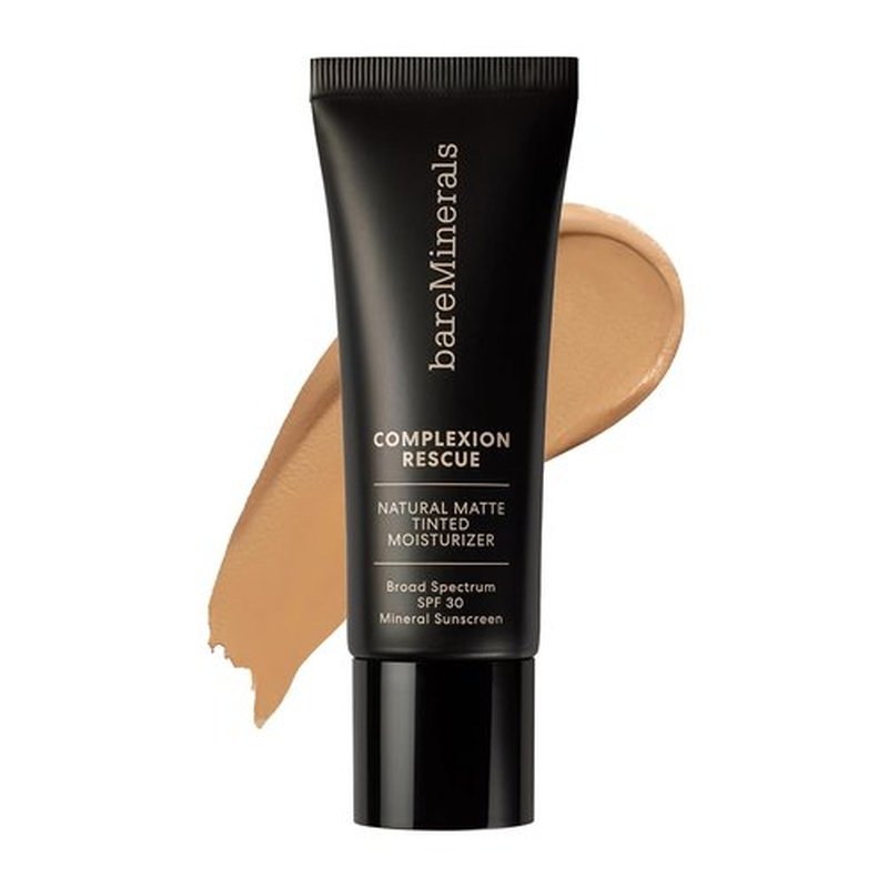 bareMinerals Complexion Rescue Tinted Moisturizer - Oil-Free Mineral SPF 30 Hydrating Cream for Face