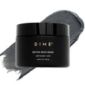 DIME Beauty Detox Mud Mask with Dead Sea Mud, Self Care Facial Mask that Nourishes and Brightens Dull Skin, 3.38 oz / 100 ml