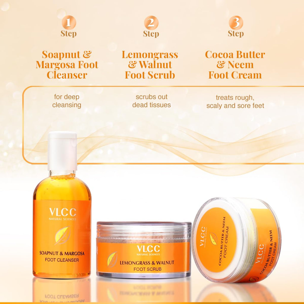 VLCC Pedi Glow Foot Care Kit(295gm)