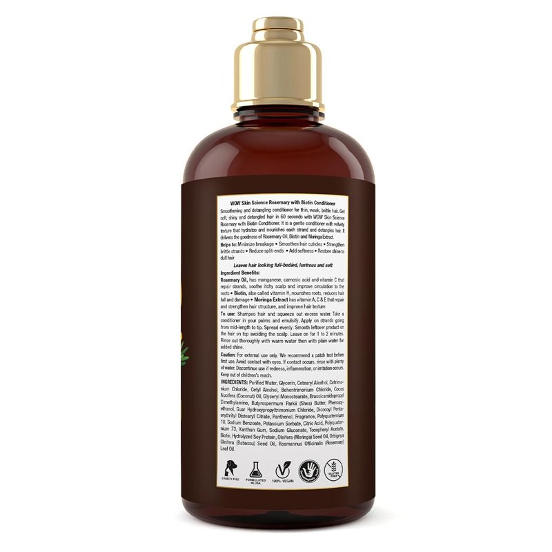WOW Skin Science Rosemary with Biotin Conditioner 16.9 oz