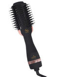 Hair Dryer Brush Blow Dryer Brush in One, 4 in 1 Ionic Hair Dryer and Styler Volumizer with Oval Titanium Barrel, Hot Air Straightener for Smooth Frizz-Free Blowout