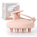 AIMIKE Scalp Massager - Silicone Shampoo Brush for Hair, Dandruff Removal & Hair Growth Stimulator - Exfoliator for Dry & Wet Scalp