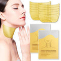 Regine Switzerland Anti-Aging Neck Mask Patches - Golden Collagen & Hyaluronic Acid Pads for Deep Moisturizing & Firming | Adjustable Line Remover Wrap for All Skin Types, 1 Pack (2)