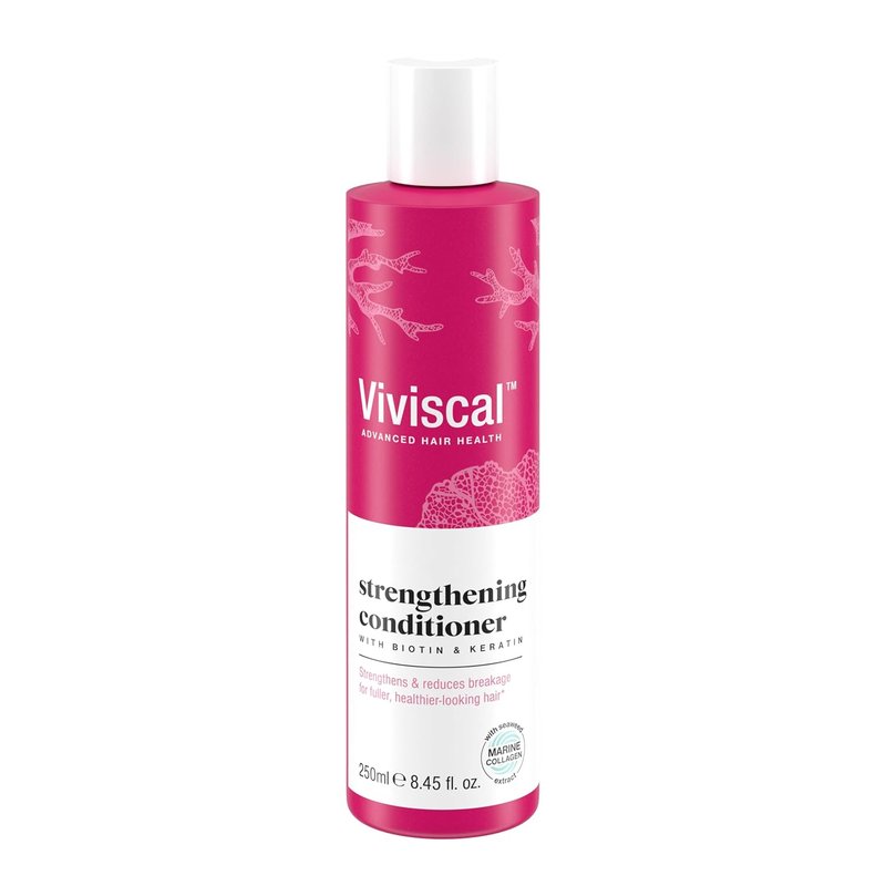 Viviscal Hair Strengthening Conditioner - Strengthens & Reduces Breakage for Fuller Hair - 250ml (8.45 Fl Oz)
