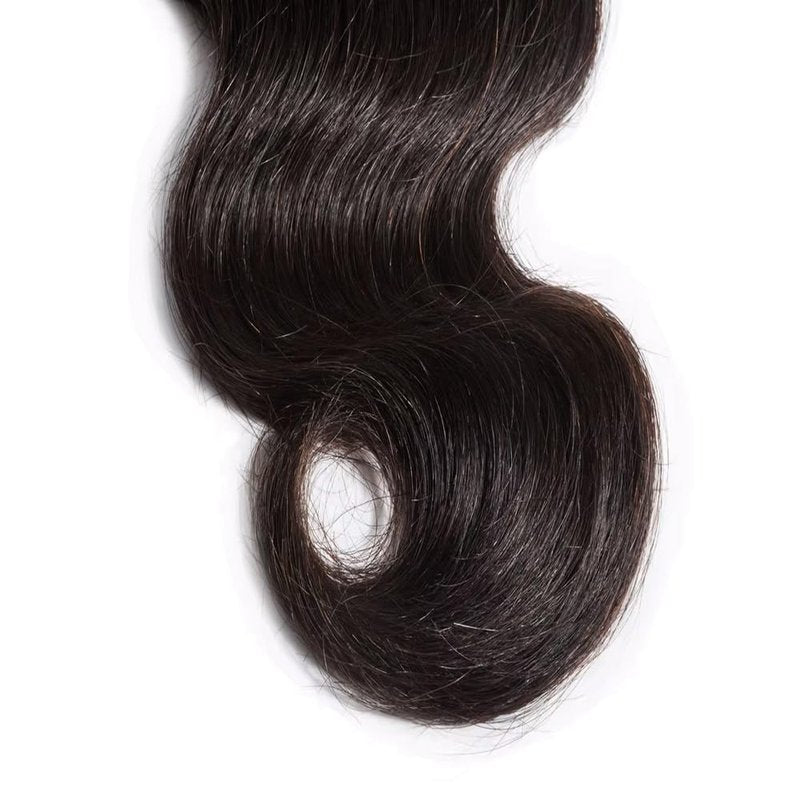 ZCMYVINND 30 32 34 Inch Natural Black Human Hair Body Wave Bundles 3 Bundles Silky and Soft Double Weft Unprocessed Brazilian Virgin Remy Hair Bundle Color #1B Bundle Body Wave Natural Black