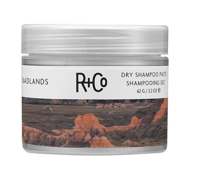 R+Co Badlands Dry Shampoo Paste - Versatile Styling Paste That Absorbs Oil & Adds Texture | Matte Finish