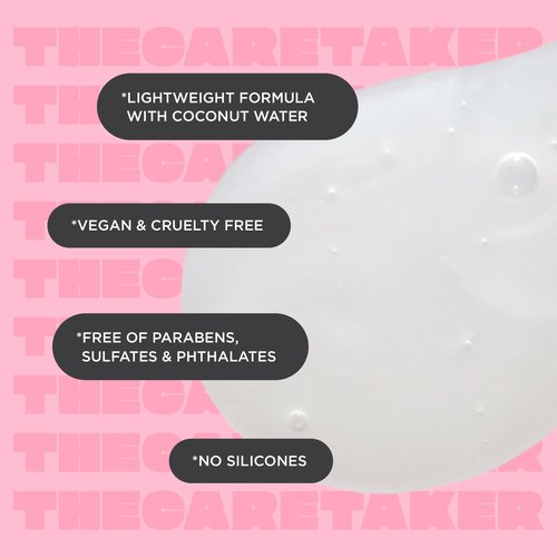 Cake Beauty Moisturizing Shampoo, The Care Taker – Hydrates and Replenishes Dry Hair – With Coconut Water, Hyaluronic Acid & Shea Butter - For All Hair Types - 10 Fl Oz / 295 ml