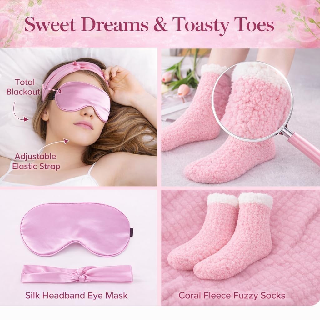 Get Well Soon Care Package for Women, 12 Pcs Deluxe Self-Care Gift Box with Pink Cozy Blanket, Tumbler, Candle & Spa Feel Better Basket – After Surgery, Thinking of You, Encouragement Recovery Gifts