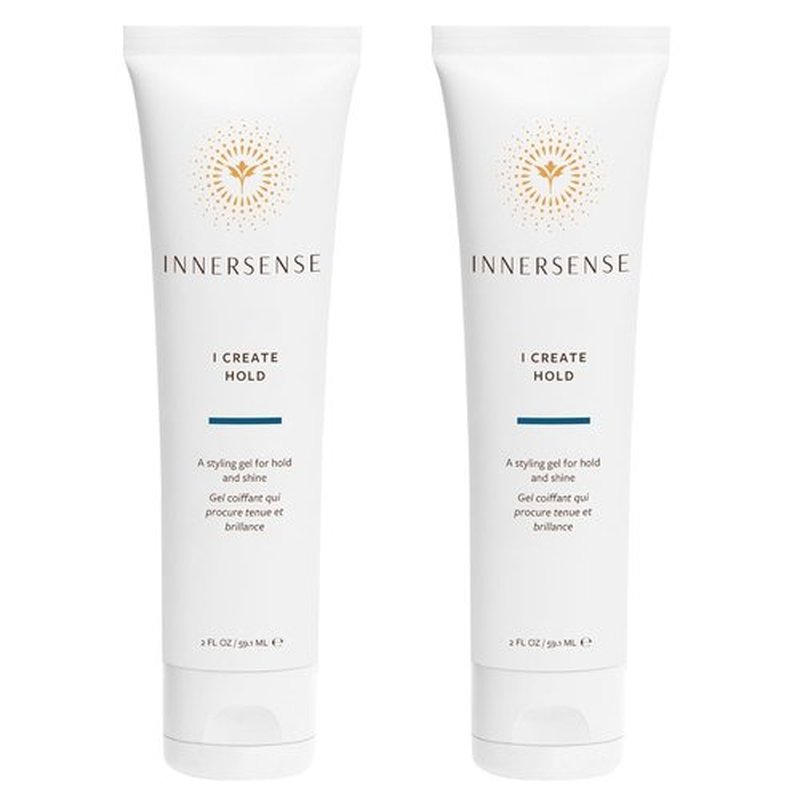 Innersense Organic Beauty - I Create Hold Styling Gel | Strong Hold & Shine | Non-Toxic, Cruelty-Free (2 Pack - 2 fl oz)