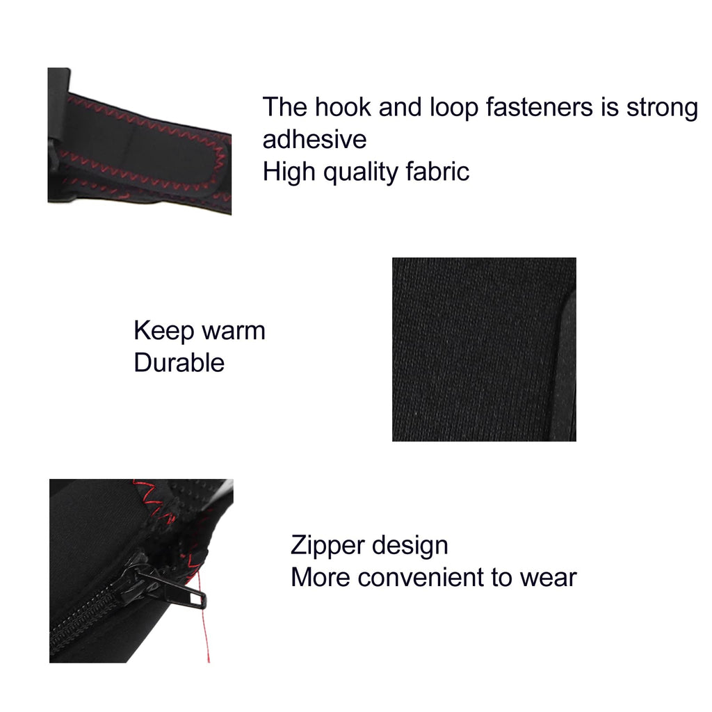 Heating Full Arm Wrap Brace, Electric Shoulder Massage Brace Shoulder, Massage Heated Braces for Left Right Shoulder 3 Gears Adjustable Compression Sleeve Wrap
