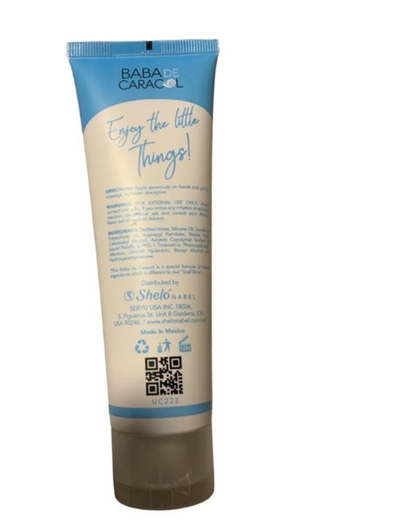 Baba de Caracol Hand Lotion moisturizer/Loción Crema para Manos Sheló NABEL
