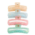 Jayongnee Nonslip French Large Hair Clips for Women Girls, Strong Hold Hair Jaw Clamps for Thin/Medium Thick Hair