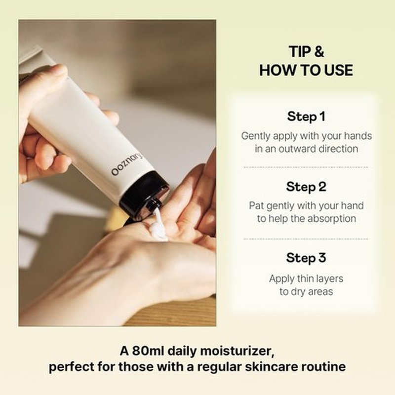 OOZNARY Jet Blue Cream with Ceramide & Shea Butter for Skin Barrier Repair, Korean Moisturizer for Dry Skin 2.7 fl.ozㅣ80ml