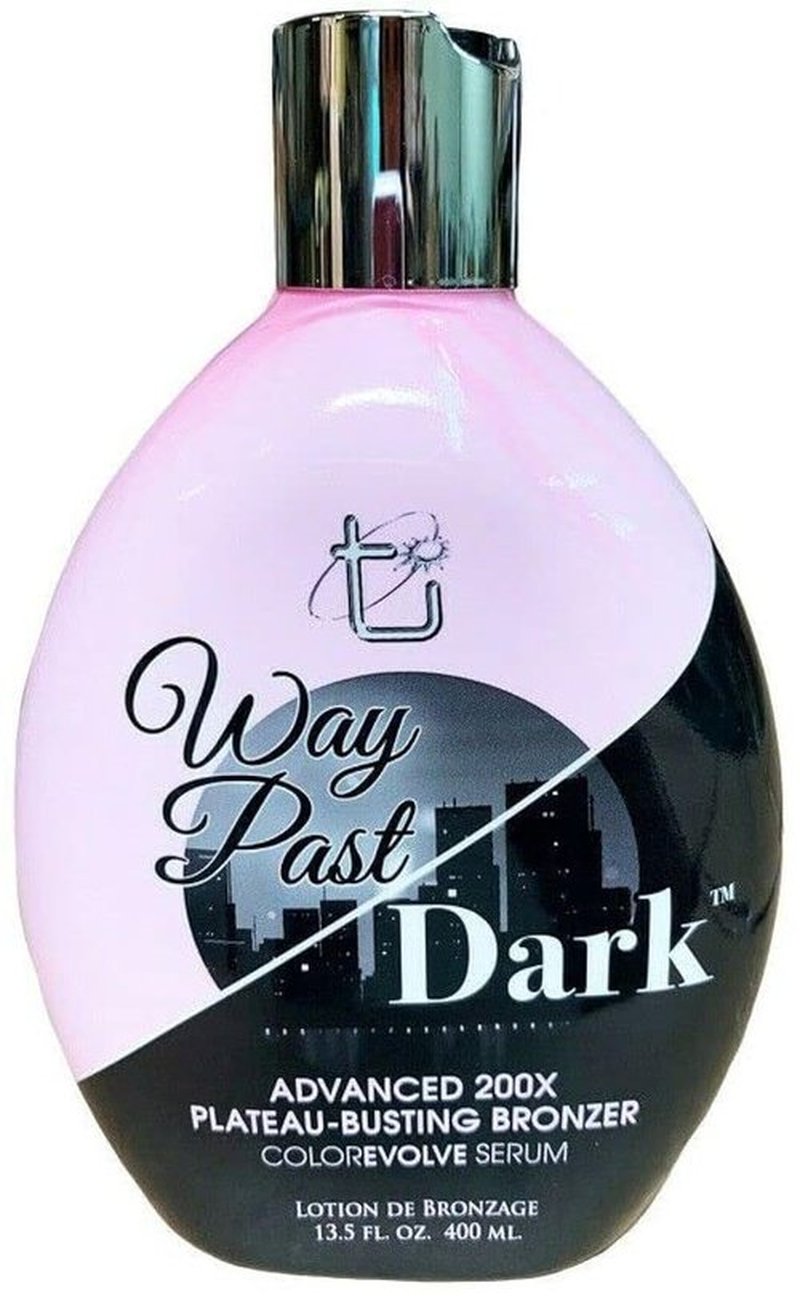 Brown Sugar Way Past Advanced 200x Indoor Tanning Bed Lotion With Bronzer, Indoor Suntan Lotion Tanning Lotion For Tanning Bed With Tattoo Protecting Formula, Bronzer Tanning Lotion, 13.5 Fl. oz.