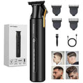 KOMINGDON Hair Trimmer for Men,Professional Barber Trimmer,Cordless T-Blade Hair Clippers Precision Edgers T Liners Rechargeable Beard Trimmer,Waterproof Haircut kit,Long-Lasting Battery