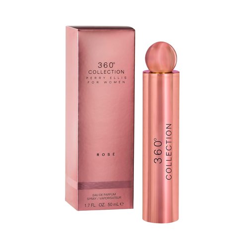 Perry Ellis Collection Rosé Eau De Toilette Spray for Women - Elegant Floral & Fruity Perfume, Long-Lasting | 1.7 fl oz (50 mL)