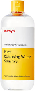 ma:nyo Pure Cleansing Water | Triple Micellar Technology for Sensitive Skin, Makeup Remover & Hydrating Cleanser, Korean Skincare 16.9 fl oz (500ml)