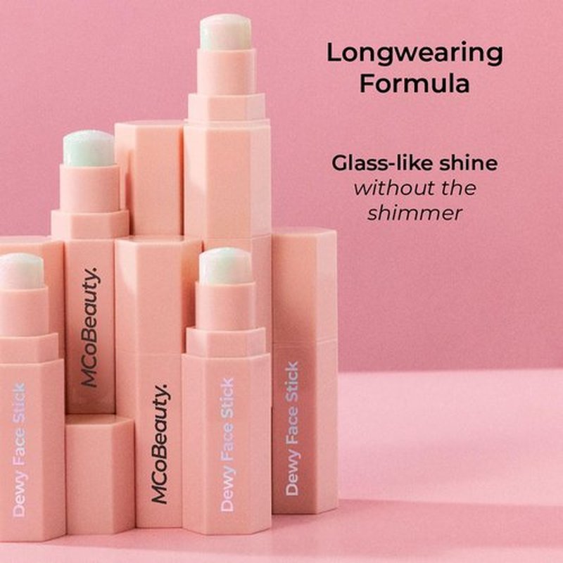 MCoBeauty - Dewy Face Stick - Silky Skin Highlighter for Radiant Glow | Shea Butter-Infused Illuminator