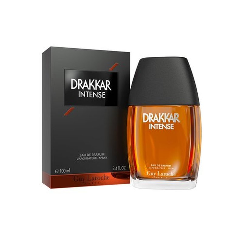 Guy Laroche Drakkar Intense Men's Eau de Parfum - Seductive Ambery Fougere Fragrance with Vanilla & Bergamot
